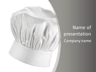 Professional Restaurant Kitchen PowerPoint Template