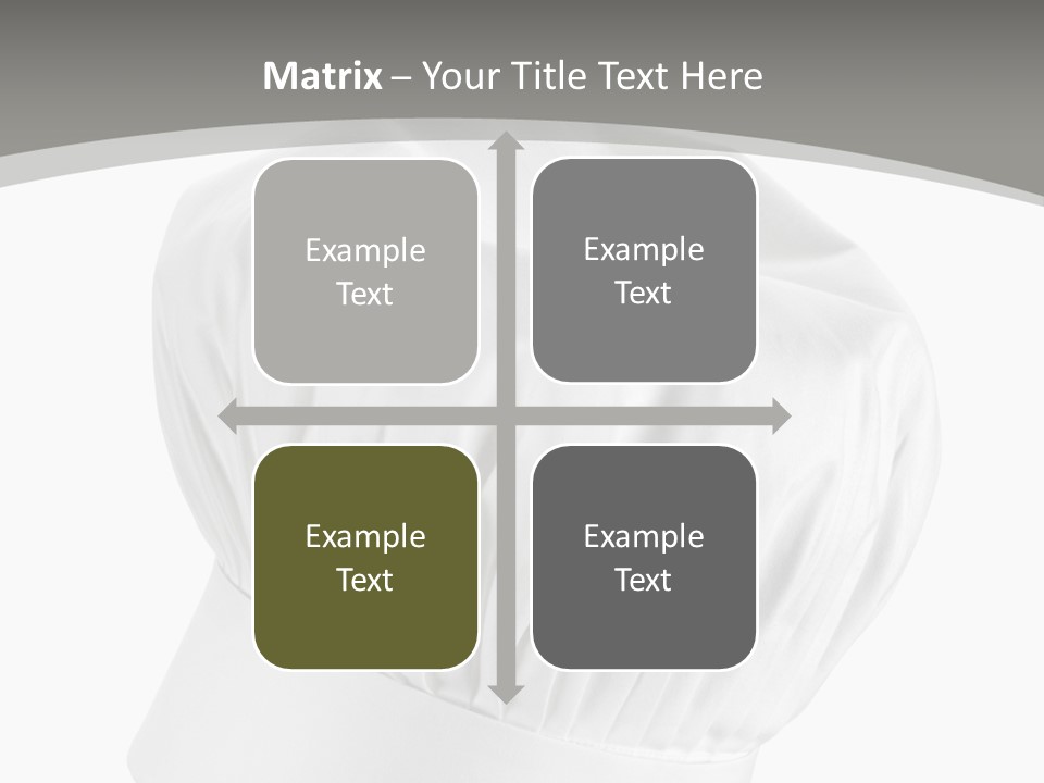 Professional Restaurant Kitchen PowerPoint Template