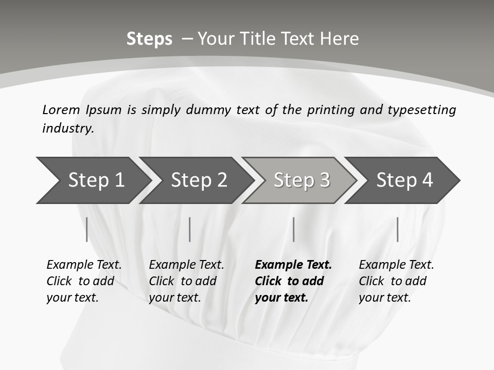 Professional Restaurant Kitchen PowerPoint Template