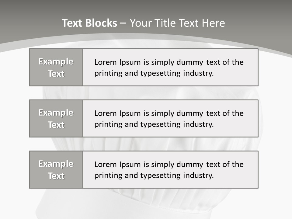 Professional Restaurant Kitchen PowerPoint Template