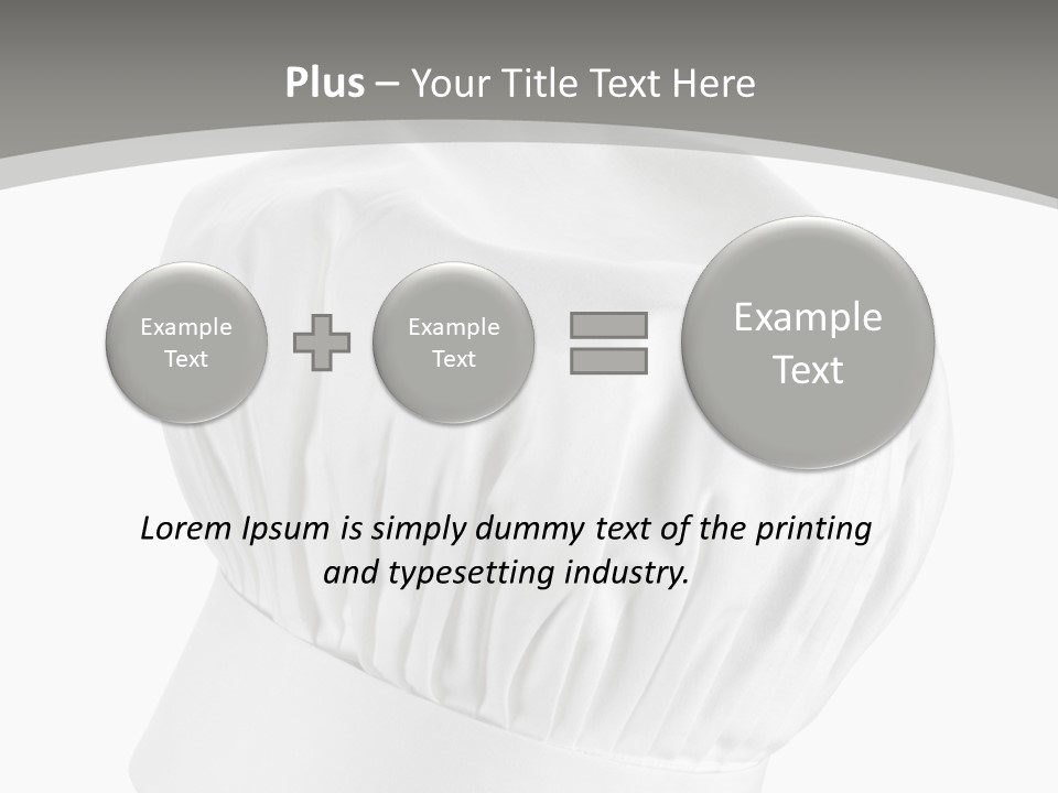 Professional Restaurant Kitchen PowerPoint Template