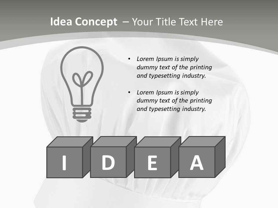 Professional Restaurant Kitchen PowerPoint Template