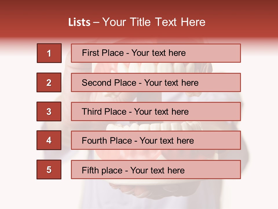 Model Screening Technology PowerPoint Template