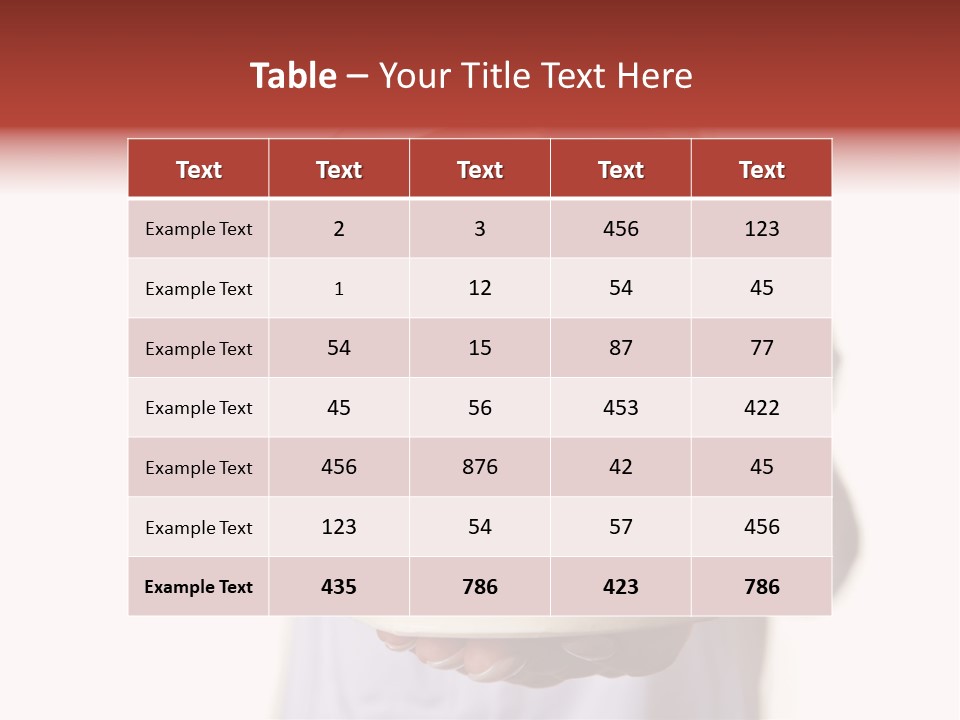 Model Screening Technology PowerPoint Template
