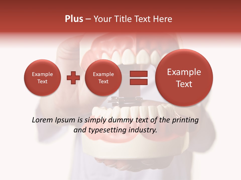 Model Screening Technology PowerPoint Template