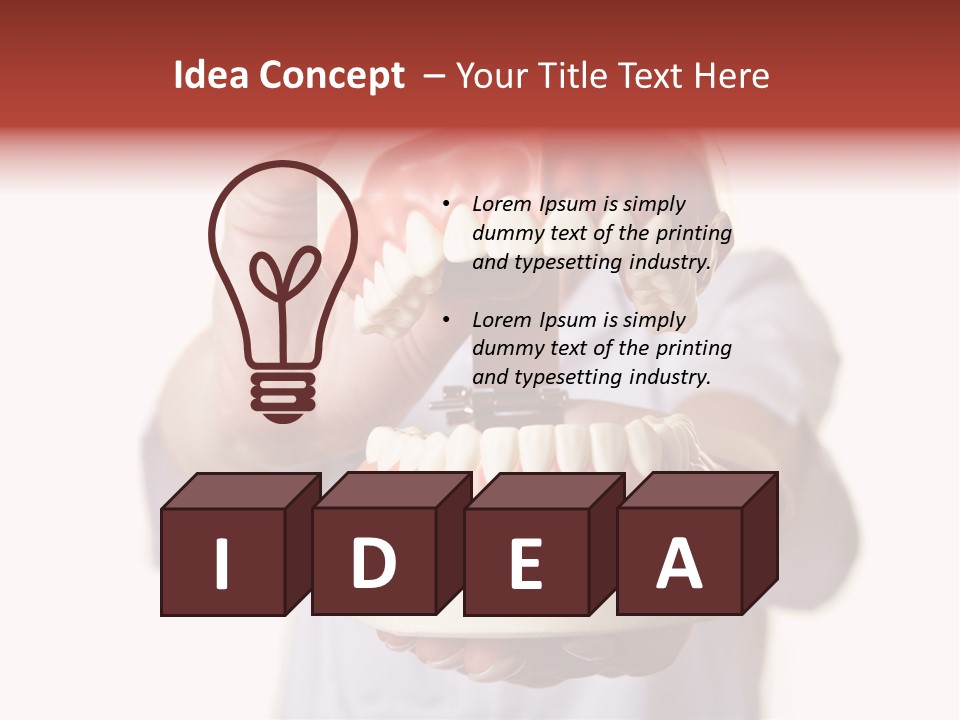 Model Screening Technology PowerPoint Template