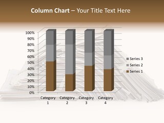 Office Folder Clerk PowerPoint Template