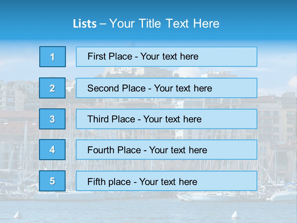 Spring Old Marseille PowerPoint Template