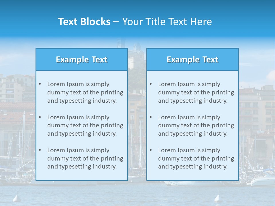 Spring Old Marseille PowerPoint Template