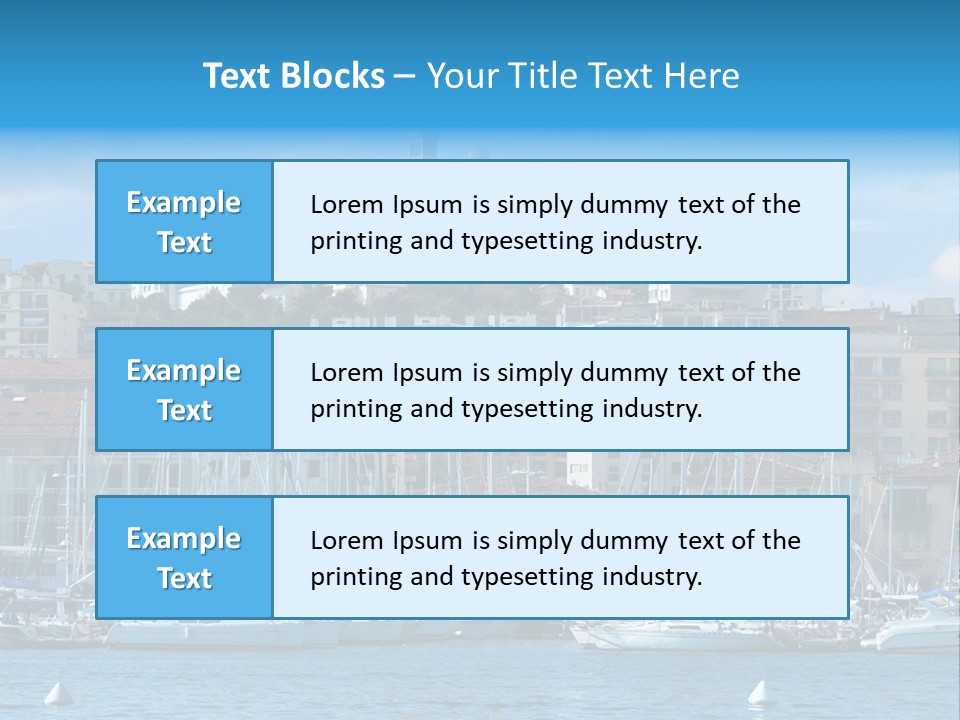 Spring Old Marseille PowerPoint Template