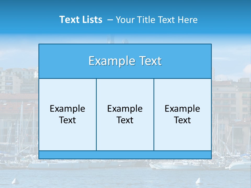 Spring Old Marseille PowerPoint Template