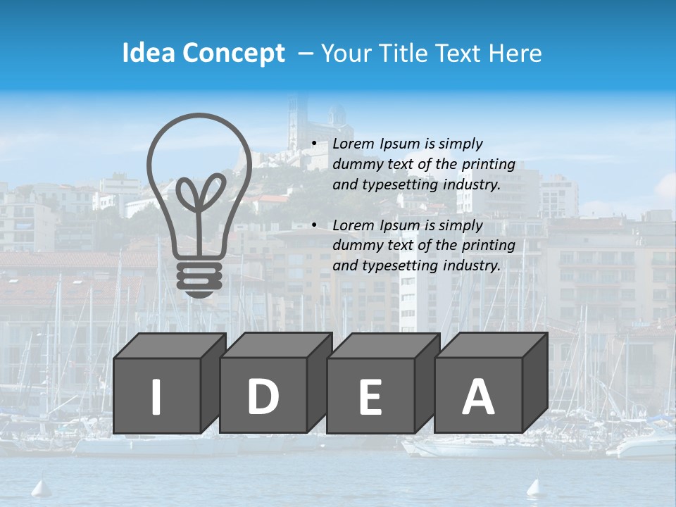 Spring Old Marseille PowerPoint Template