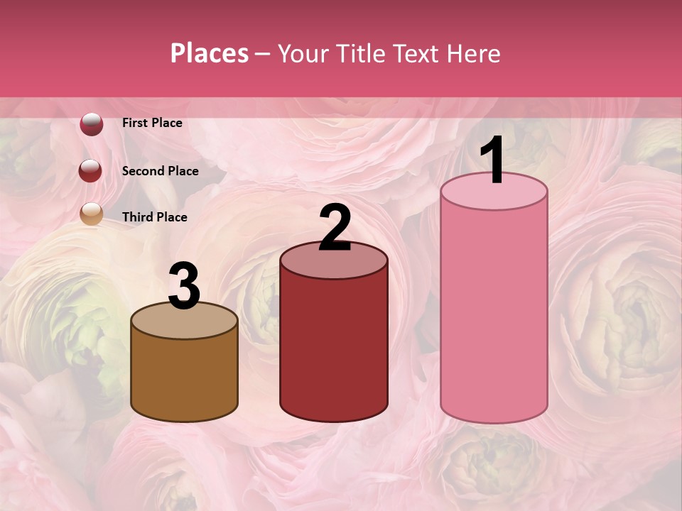 Romance Group Plant PowerPoint Template