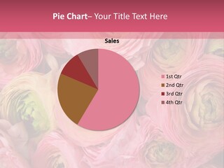 Romance Group Plant PowerPoint Template