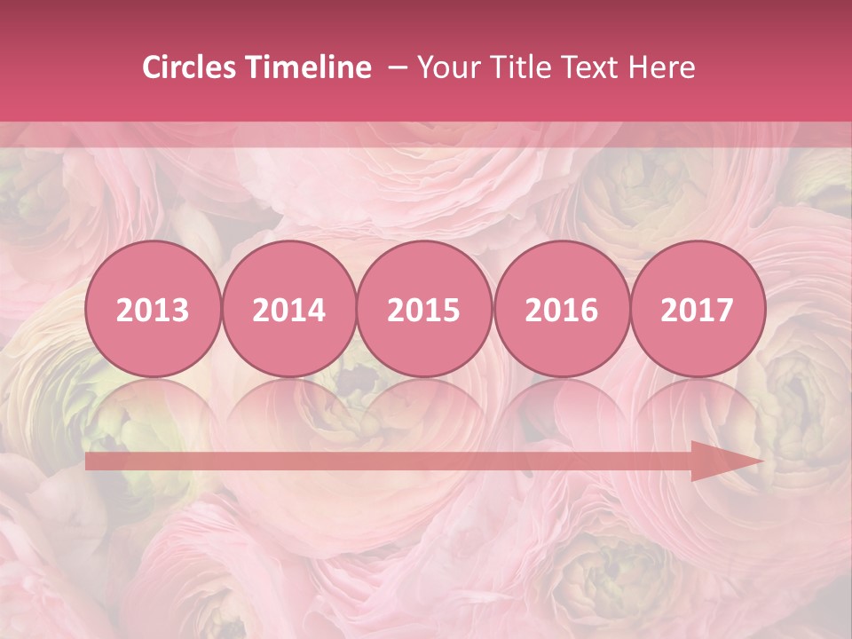 Romance Group Plant PowerPoint Template