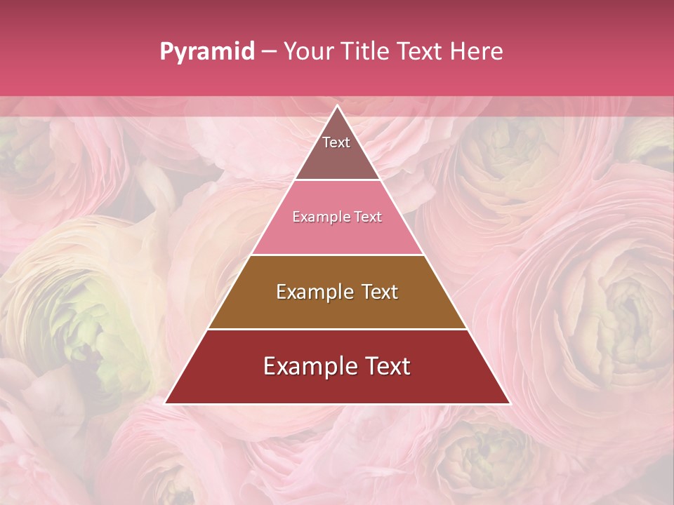 Romance Group Plant PowerPoint Template