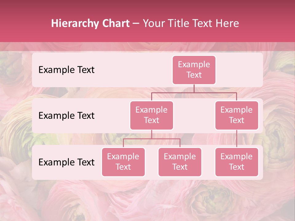 Romance Group Plant PowerPoint Template