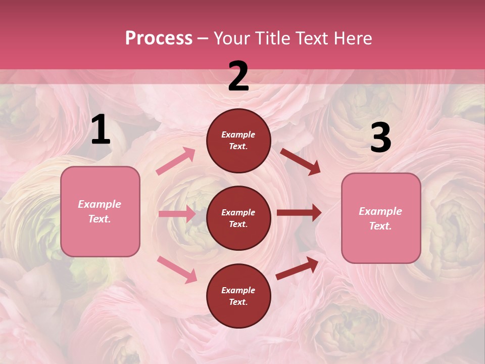 Romance Group Plant PowerPoint Template