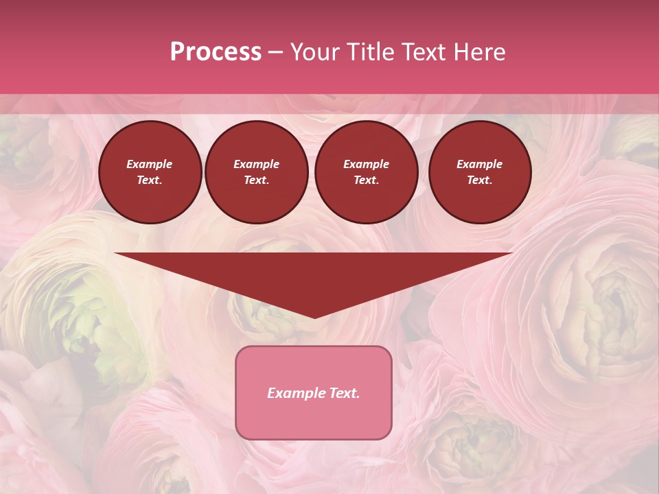 Romance Group Plant PowerPoint Template