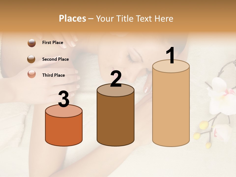 Isolated Healthy Naked PowerPoint Template