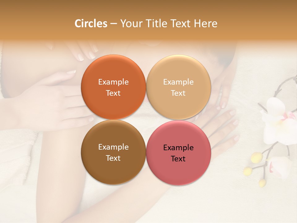 Isolated Healthy Naked PowerPoint Template