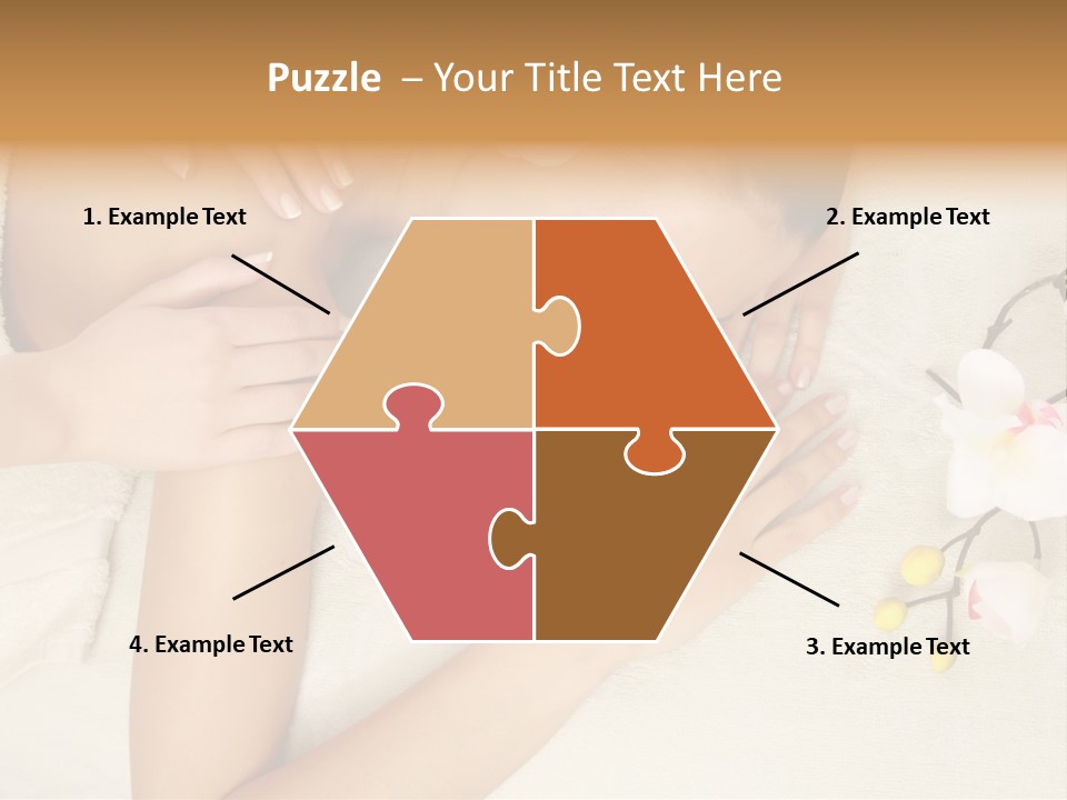 Isolated Healthy Naked PowerPoint Template