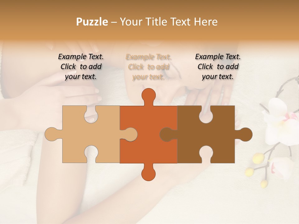 Isolated Healthy Naked PowerPoint Template