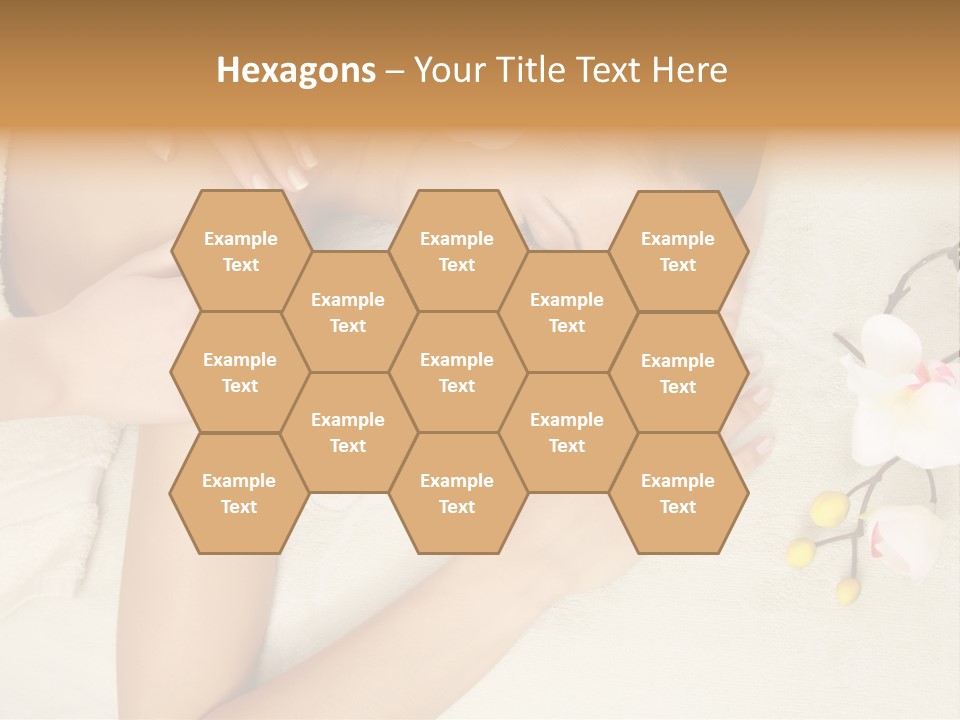 Isolated Healthy Naked PowerPoint Template