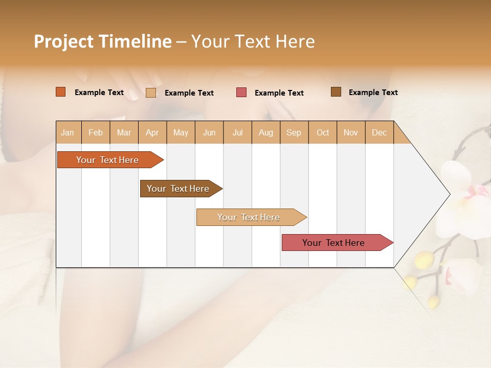 Isolated Healthy Naked PowerPoint Template
