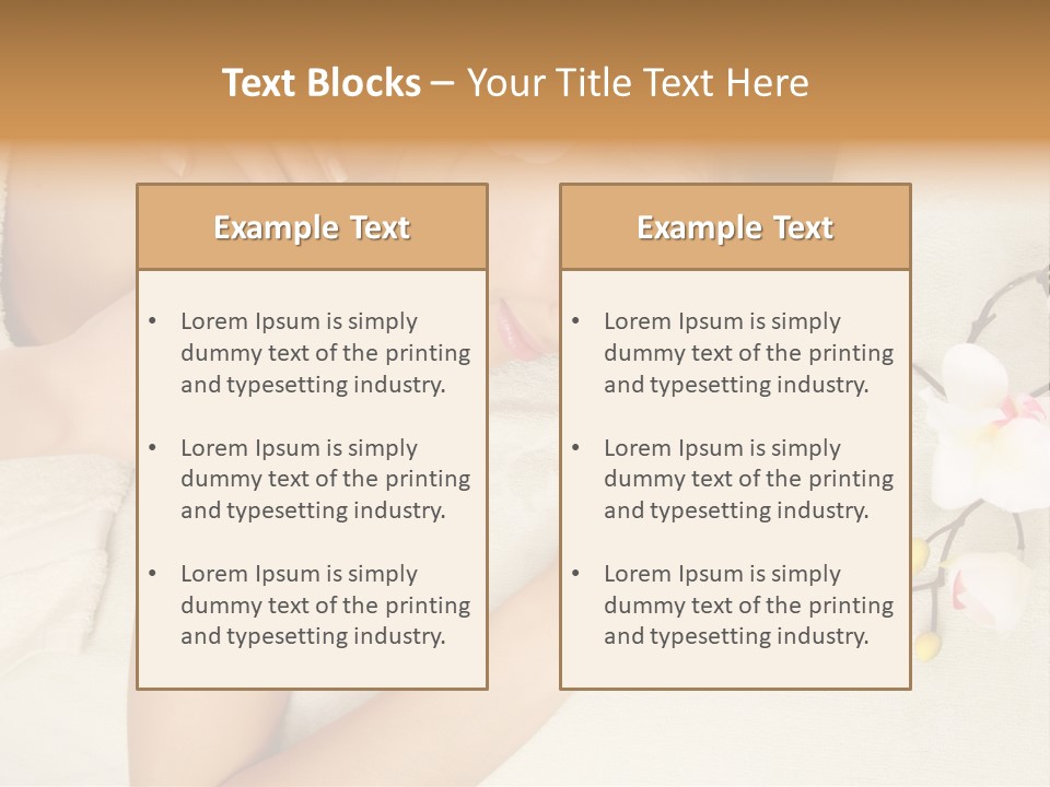 Isolated Healthy Naked PowerPoint Template