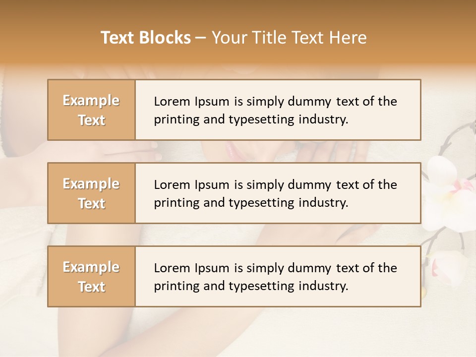 Isolated Healthy Naked PowerPoint Template