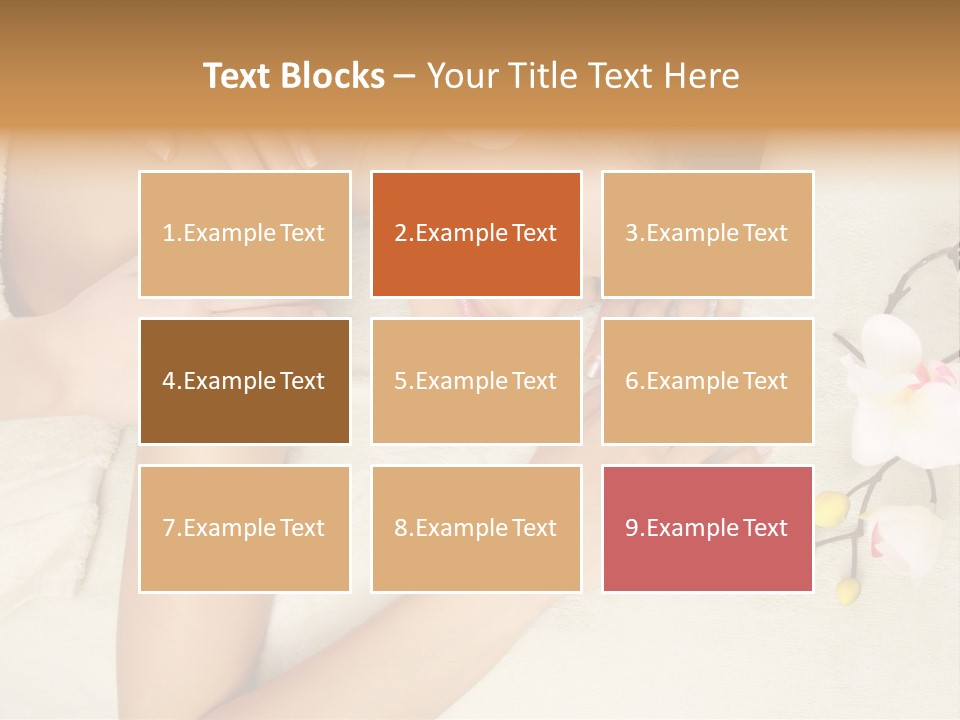 Isolated Healthy Naked PowerPoint Template