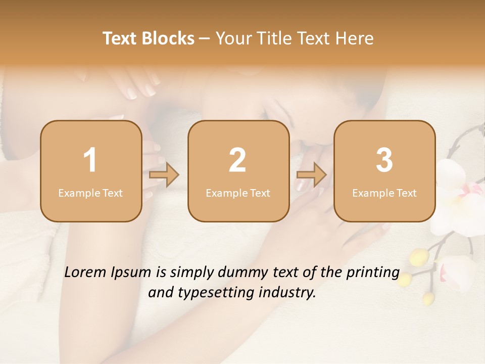 Isolated Healthy Naked PowerPoint Template