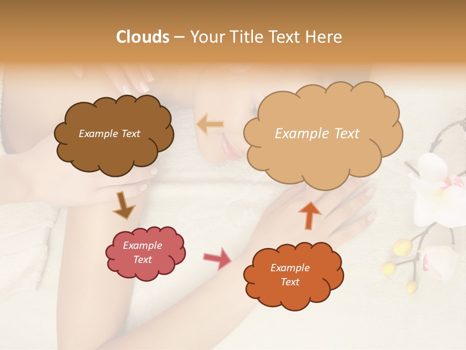 Isolated Healthy Naked PowerPoint Template