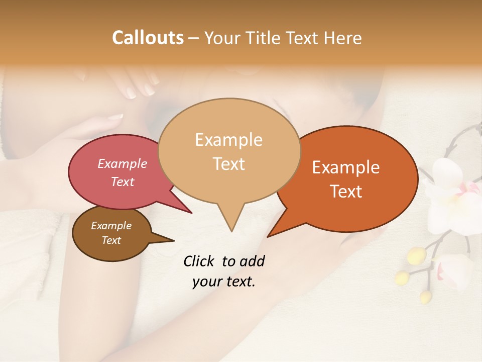 Isolated Healthy Naked PowerPoint Template