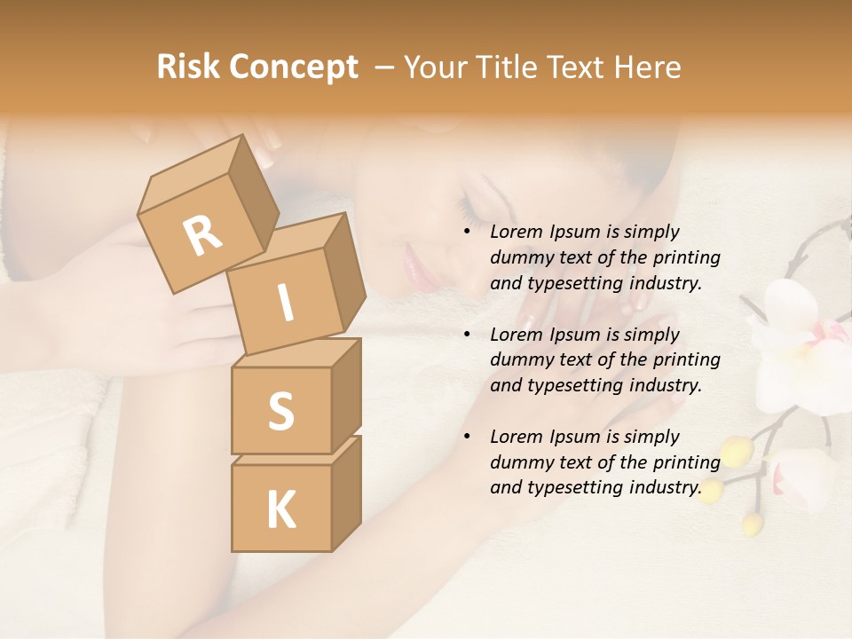 Isolated Healthy Naked PowerPoint Template