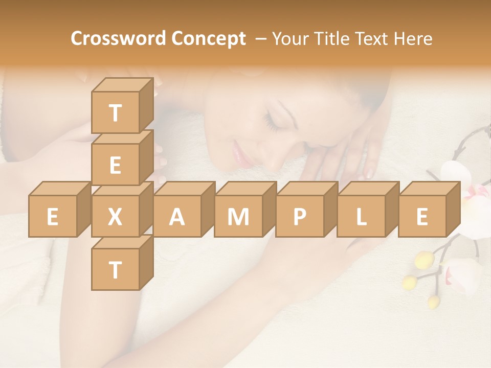 Isolated Healthy Naked PowerPoint Template