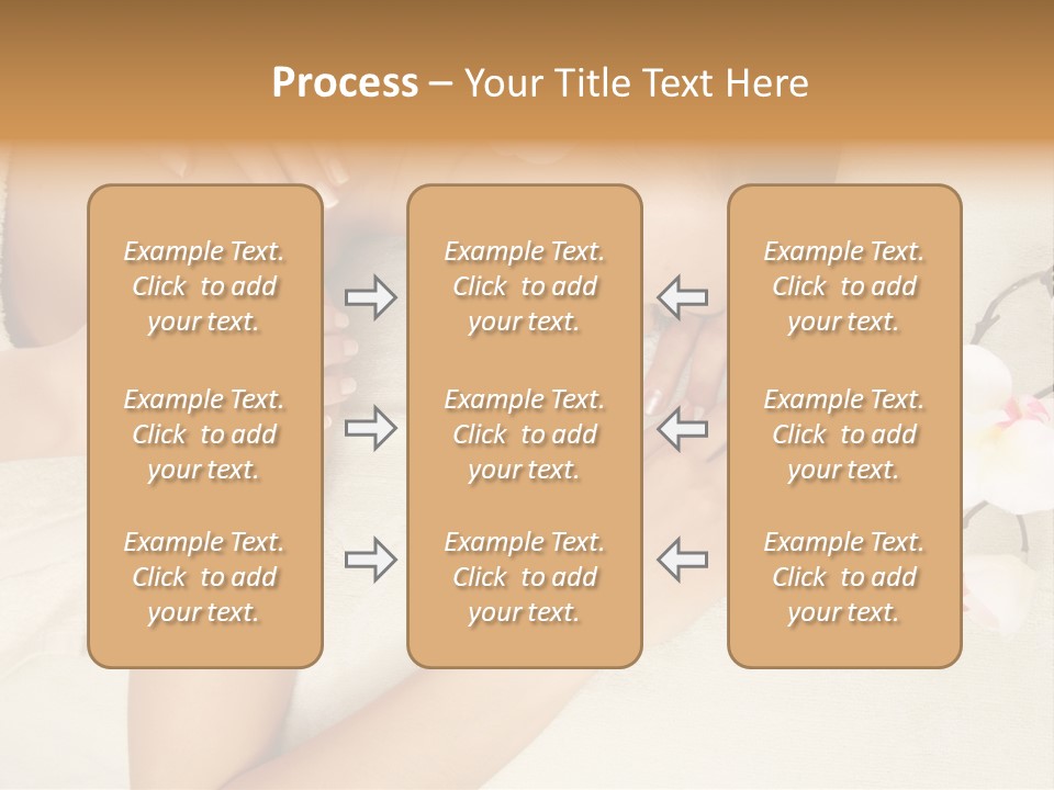 Isolated Healthy Naked PowerPoint Template