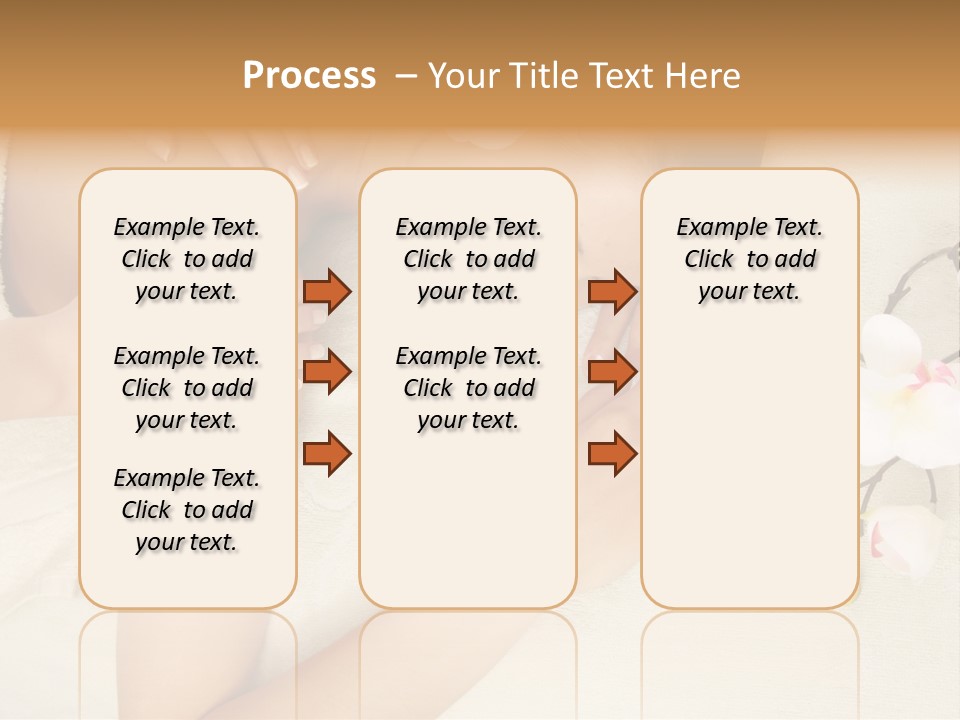 Isolated Healthy Naked PowerPoint Template