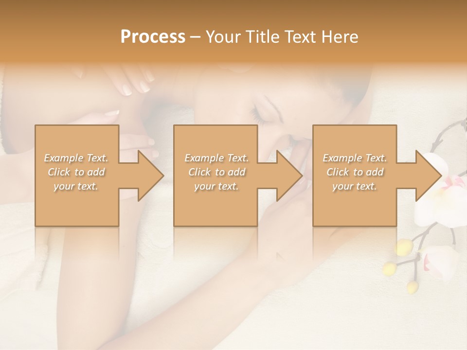 Isolated Healthy Naked PowerPoint Template
