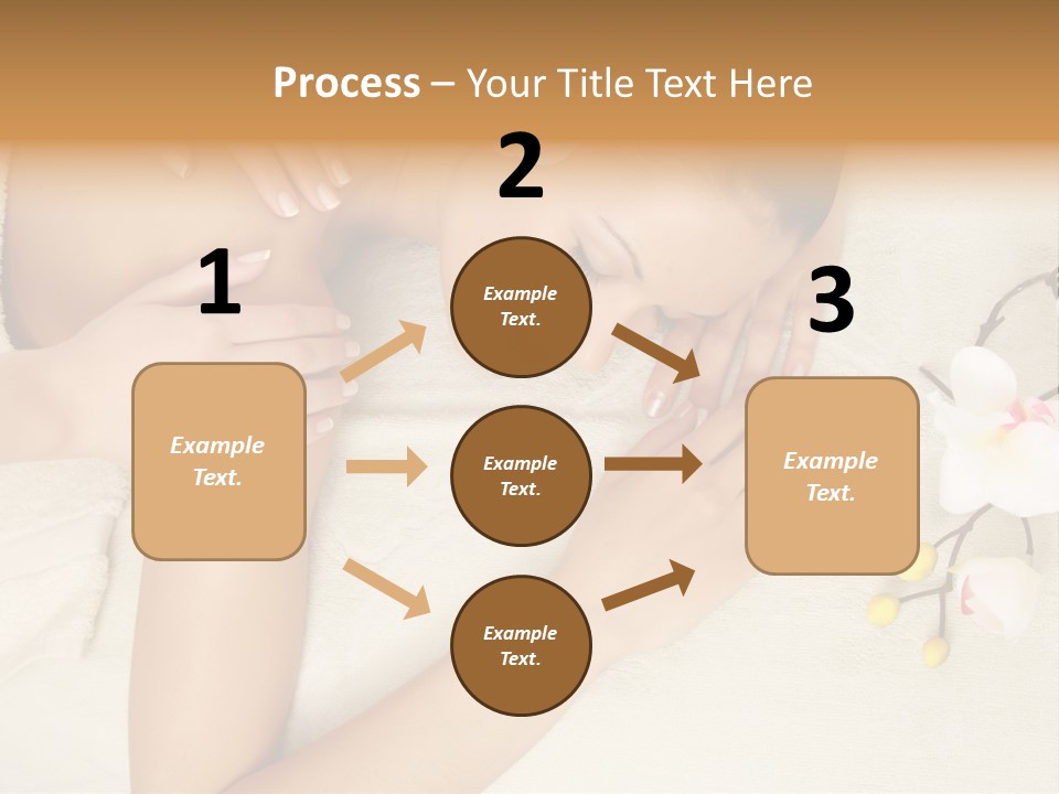 Isolated Healthy Naked PowerPoint Template