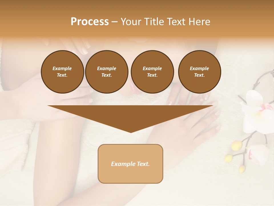 Isolated Healthy Naked PowerPoint Template