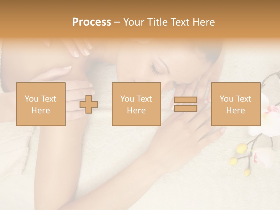 Isolated Healthy Naked PowerPoint Template