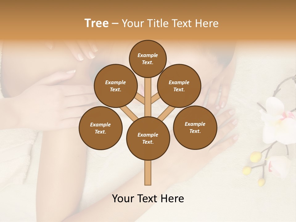 Isolated Healthy Naked PowerPoint Template