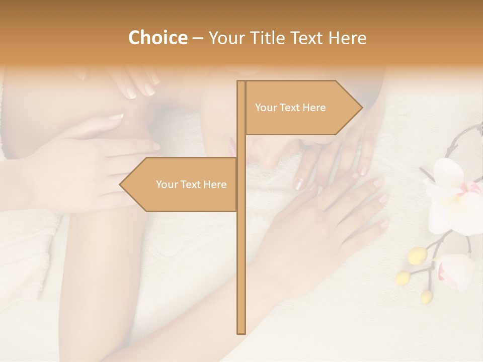 Isolated Healthy Naked PowerPoint Template