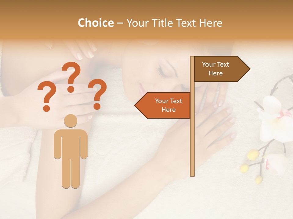 Isolated Healthy Naked PowerPoint Template