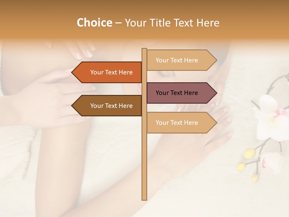 Isolated Healthy Naked PowerPoint Template