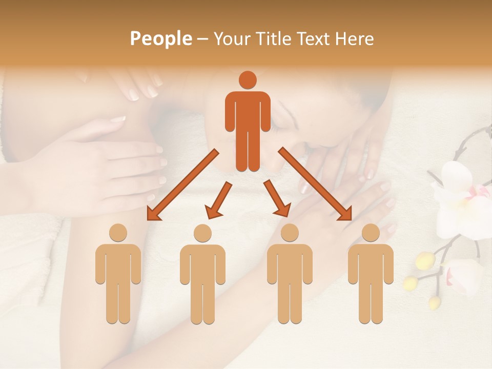 Isolated Healthy Naked PowerPoint Template