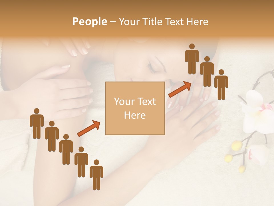 Isolated Healthy Naked PowerPoint Template