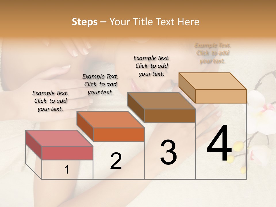 Isolated Healthy Naked PowerPoint Template